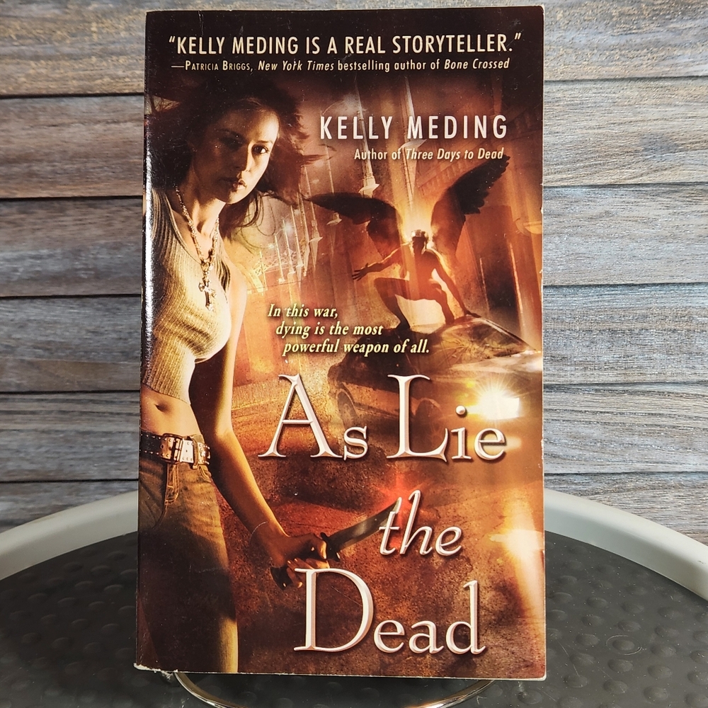 🔥 Dreg City Series As Lie the Dead by Kelly Meding paperback book